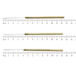 The Design Cart Multicolour Designer Aari Embroidery Needles used for Beading and Embroidery Work/ sewing fabrics/applied for doing embroidery with beads and sequins/hand- beading/art & craft Pack of 5 Piece, AAA1104024-New