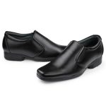 DOCTOR EXTRA SOFT Men’s Black Formal Shoes– Classic Office Business Dress Shoes, Slip On Style, Lightweight Cushioned Sole, Non-Slip Professional Work, Wedding,Party & Casual Footwear D-852 - Image 5