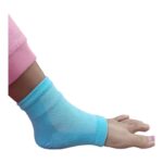Heel Protection Gel Socks Toe-Free Silicone Heel Cups Moisturizing Heel Sleeves for Cracked Heels Dry Skin Foot Care Reusable - Image 6