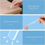 Clear Self Adhesive Chair Bumpers, PVC Rubber Bumper Strips for Dining Chair Backs, Wall Protector Pads, Cabinet Door Bumpers, Noise Reducing Anti Scratch Furniture Guards, Transparent Stopper (10) - Image 5
