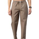 Majestic Man Men Mid Rise Comfort Fit Solid Pure Cotton Casual Style Lounge Pants