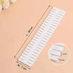 20 Pcs Adjustable Strips Interlocking Self Assembly Plastic Drawer Divider Storage Organizer - Grid Closet Partition Strips for Home, Office, Wardrobe, Cabinet (Multicolour) - Image 4