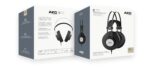 AKG K72 Closed Back Studio Over Ear Wired Headphones, Black, Pack of 1 - Image 10