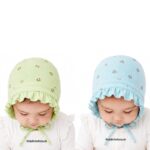 RiddhiInfotech Adjustable Tie Knot Hosiery Cotton Baby Cap for Newborn Boys & Girls | Soft Breathable Infant Head Cap | Skin-Friendly Cotton Baby Hat | 0–3 Months | Multicolour - Image 4