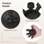 Hand Grip Strengthener,Ultimate Finger Exerciser Strength Trainer Exercise Ball Hand Strengthener Hand Balls Workout Equipment for Men & Women (Finger Exerciser) - Image 3