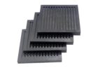 Furniture Rubber Anti-Vibration Pads to Reduce Noise and Protect Floors, Furniture and Washing Machine Pads Pack of 4 Pieces (Aicon Brand) (4 inch x 4 inch x 12mm)