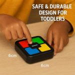 Novo Baby Electronic Memory Game with Lights & Sounds | Puzzle Game for Kids 7?10 Years | Mind & Brain Games for Kids | Kids Toys for 2?5 Years Boy & Girl | (Multi) - Image 6