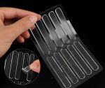 Clear Self Adhesive Chair Bumpers, PVC Rubber Bumper Strips for Dining Chair Backs, Wall Protector Pads, Cabinet Door Bumpers, Noise Reducing Anti Scratch Furniture Guards, Transparent Stopper (10) - Image 6
