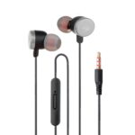 ZEBRONICS Zeb-Bloom Wired Headphones with 3.5mm Jack and 1.2m Cable (Black+ Silver)