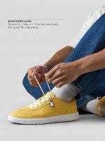 The Souled Store UBZ Fly: Men and Boys Low Top Sneakers Minimalist Streetwear Casual Trainer Quilted Fabric Eva Midsole Flexible Sole Slip On Construction Lightweight All Season - Image 4