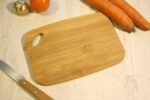 Wooden Cutting Board for Kitchen Chopping Board Serving Board Durable Block Bread Cheese Vegetable Meat Slicing Board with Handle Hole Multipurpose Kitchen Prep Board Kitchenware (Small) - Image 4