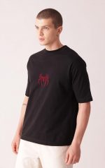 Unisex Superhero Graphic Printed Oversized T-Shirt - Image 4