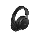 EVM EnSonic Over Ear Wireless Headphones | Bluetooth 5.3+EDR | 40mm Drivers | Deep Bass Sound | 40H Playtime | HD Mic | Foldable Design | AUX Support, Lightweight | 1-Year Warranty (EVM-WHF-01-Black)