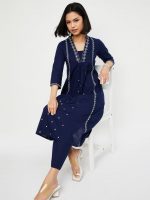 Max Women's Cotton Blend Kurta Set - Image 5