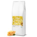The Crunch Box Chunky Munky Cheese Foxnuts (Makhana) - 100gms - Flavoured Roasted Makhana, Rich in Calcium, Gluten-Free, Protein-Rich, High Fiber, Low Cholesterol, Antioxidant-Rich Gourmet Snacks