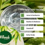 Vilvah Aloe Vera Gel for Face, Skin & Hair | Soothing & Hydrating Gel | Helps Reduce Acne, Calm Irritation & Add Shine to Hair | Lightweight, Hydrating & Non-Sticky Formula | 100ml - Image 3