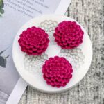 RKPM HOMES 3-Cavity Flower Silicone Fondant Mold | Mini 3D Blossom Shape Fondant Baking Mould | for DIY Handmade Wax Melt Chocolate, Candy, Resin Art Craft & Soap Making, Baking Tool Home Decorations - Image 3