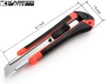 KABEER ART Heavy Duty 18 mm Cutter Set With 10 Replacement Blades - Image 4