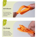 Olevs Automatic Silicone Bookmark Smart Page Holder for Reading Cute and Unique Book Mark Clip for Women Men and Kids Reading Accessories for Study Office and School Supplies-PO-4-VX_2005 - Image 2