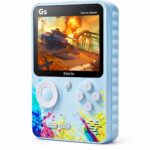Storio G5 Handheld Game Console for Kids | Retro Gaming Device with 3.0 Inch HD Screen | 500 Built-in Classic Games | AV Output | Portable Video Game Player for Boys & Girls | Multicolour