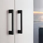 Stainless Steel 4 Inches Kitchen Cabinet & Drawer Handles, Dark Matt Black Handles, Furniture & Door Pull Handles, Pack of 12 Pieces - Image 5