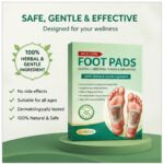 Herbal Foot Patches, 10 Pieces | Overnight Wellness Pads, Natural Plant Ingredients, Comfortable Adhesive Design, For Relaxation & Daily Self-Care - Image 6