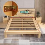 Bed Rail L Brackets for Joining woods, Bed Frame Hardware , Bed Rail Socket Accessories, Set of 4 Wooden Bed Brackets Bed Rail Fittings, headboard and Footboard Fixing, Heavy Long (4 Sets) - Image 4