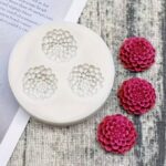 RKPM HOMES 3-Cavity Flower Silicone Fondant Mold | Mini 3D Blossom Shape Fondant Baking Mould | for DIY Handmade Wax Melt Chocolate, Candy, Resin Art Craft & Soap Making, Baking Tool Home Decorations - Image 5
