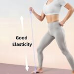 Figure 8 Resistance Band with Handles (20–25 lbs) | Silicone Exercise Band For Arm, Back, Chest & Shoulder Workout, Yoga, Pilates & Physical Therapy - Men & Women - Image 8