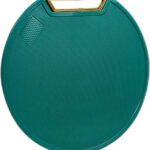 Circle Double-Sided Chopping Board Antibacterial Chopping Block Thickened Kitchenware Safe Durable 360°Rotatable Round Cutting Serving Chopping Board with Rotatable Handle