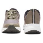 Liberty LEAP7X ROYALESTPE Walking Shoes for Men - Black & Olive Green Lace-Up Sneakers | Memory Foam Cushioned Insole, Lightweight Knit-Mesh Shoes for Daily Walking, Fitness Walks, College & Travel - Image 8