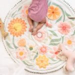 Haus & Kinder Baby Mats for Floor, Play Mat for Babies 0 to 12 Months, Baby Play Mat for 0 to 2 Years, Soft Crawling & Tummy Time Play Mat | Floral Garden - Image 4