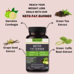 Outsup Keto Fat Burner for Weight Loss Products Supplement for Women and Men with L-Carnitine, Garcinia Cambogia & Green Coffee Extract | Weight Management | 60 Veg Capsules - Pack of 1 - Image 5