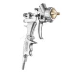 1/2 Pint 300ml HVLP Paint Spray Gun 1.2mm Nozzle (AM-02) | Gravity Feed Air Spray Gun for Car Painting, Wood, Furniture, Metal, Wall Paint, Automotive Touch-Up & DIY Painting - Image 2