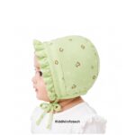 RiddhiInfotech Adjustable Tie Knot Baby Cotton Cap for Newborn Boys & Girls | Soft Breathable Cotton Infant Head Cap | Skin-Friendly Baby Hat | Multicolour | 0-3, 3-6, 6-9 & 9-12 Months - Image 2