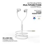 boAt Bassheads 100 in Ear Wired Earphones with Mic(White) - Image 5