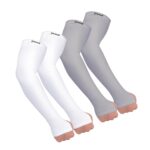 Arm Sleeves for Men & Women Sun Protection Hand Sleeves for Boys & Girls with Thumb-Hole UV Protection Hand Cover for Running, Cycling, Bike Riding, cricket and Outdoor Sports