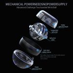 Gyroscopic Hand Trainer, Wrist Trainer Ball, Forearm Trainer and Muscle Trainer, Fitness Equipment for Training Arm Muscles, Gyrotwister - Image 3