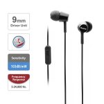 Sony MDR-EX155AP Wired in Ear Headphones with Tangle Free Cable, 3.5mm Jack, Headset with Mic for Phone Calls and 1 Year Warranty - (Black) - Image 2