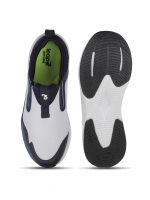 Liberty Leap7x REACTIVE5E Men Sports Walking Shoes - White | Comfortable and Durable Non-Lacing Closure - Suitable for Running, Gym, Jogging and Outdoor Shoes for Man - Cushioned Footbed - Image 4