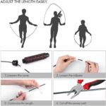 Adjustable Hand Gripper with Counter (5–60Kg) + Resistance Toning Tube | Grip Strength Trainer for Wrist, Forearm & Hands | Latex Fitness Tube Combo | Home Workout Equipment - Image 3