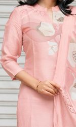 Sun Fashion And Lifestyle Kurta Sets for Woman | Kurti Set |Women's 3 Piece Kurta Pant Dupatta Set |Cotton Blend Kurta Woman |Elegant Suit for Women |Dupatta - Image 3