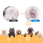 Mcbazel Pet Razor, Waterproof Paw Hair Trimmer, Cat Clipper, Low Noise Dog Shaver, Rechargeable Paw Cutter with LED Light for Dogs and Cats - Image 9