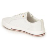 U.S. Polo ASSN. Heidi 2.0 White Sneakers Shoes with Quilting Detail - Image 3
