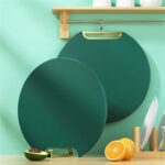 Versatile Circle Double-Sided Antibacterial Chopping Board - Thickened for Durability, Ideal Kitchenware for Efficient Cooking
