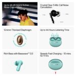 OnePlus Nord Buds 3 Pro Truly Wireless Bluetooth Earbuds with Upto 49dB Active Noise Cancellation,12.4mm Dynamic Drivers,10mins for 11Hrs Fast Charging with Upto 44Hrs Music Playback [Starry Black] - Image 2