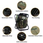CAMPORT Folding Camping Chair Stool Backpack with Cooler Insulated Picnic Bag, Hiking Camouflage Seat Table Bag Camping Gear for Outdoor Indoor Fishing Travel Beach BBQ - Image 5