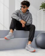 Centrino Casual Sneakers for Men | Shoes for Man Stylish | Lightweight Lace-Up Canvas Shoes with Cushioned Insole | Breathable Comfortable Walking Shoes | Anti-Skid Sole | Mens Shoes for Office Outings (6832) - Image 3