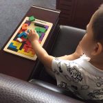 JABA'S Wooden Tetris Puzzle Brain Teaser Toy Colorful Jigsaw Game Montessori Intelligence Educational Gift for Baby- Toddlers, Kids 2-6 Years Old Boys Girls - 40 Pcs, Multi Color - Image 4