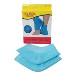 Heel Protection Gel Socks Toe-Free Silicone Heel Cups Moisturizing Heel Sleeves for Cracked Heels Dry Skin Foot Care Reusable